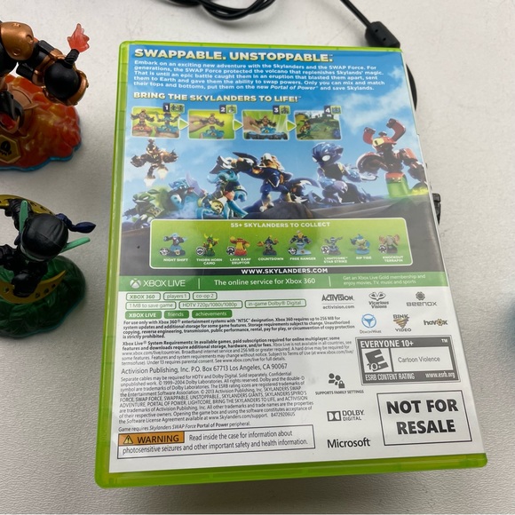 Skylanders Mixed Element Figure Lot With Xbox 360 Portal and game Bundle - Picture 7 of 7